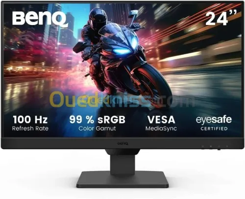  ECRAN BenQ GW2490 23.8" IPS FHD /5Ms/100Hz /HDMI