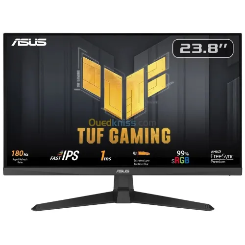 MONITEUR ASUS TUF GAMING VG249Q3A 24" IPS 180HZ 1MS