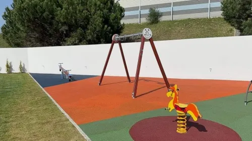 Sol,en caoutchouc,air de jeux terrain en gomme,epdm,et acrylique 