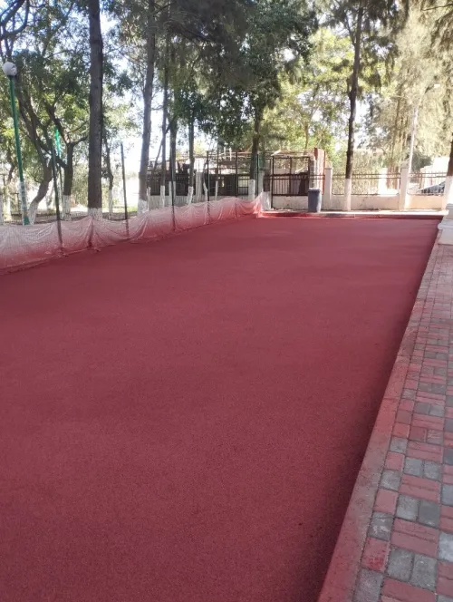 Sol,en caoutchouc,air de jeux terrain en gomme,epdm,et acrylique 