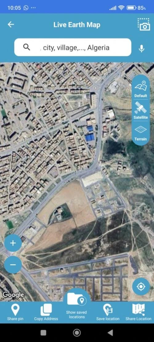 Vente Terrain Khenchela Ensigha