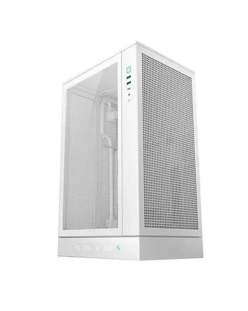 Boitier DeepCool - CH270 DIGITAL BLANC