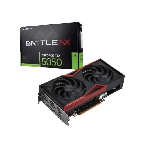 Carte Graphique ColorFul - RTX 5050 Battle AX DUO