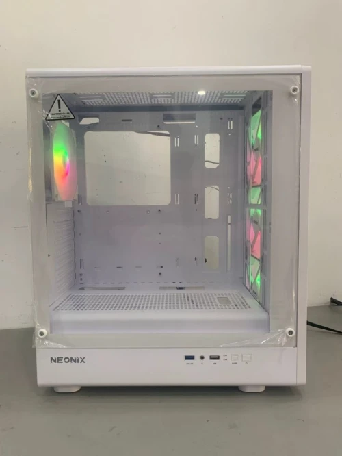 Boitier NEONIX - APUS BLANC 4 FAN ARGB HUB ARGB A