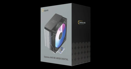 Ventilateur OCYPUS Gamma A40 Noir ARGB