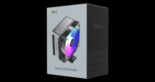 Ventilateur OCYPUS - Gamma A40 Noir ARGB