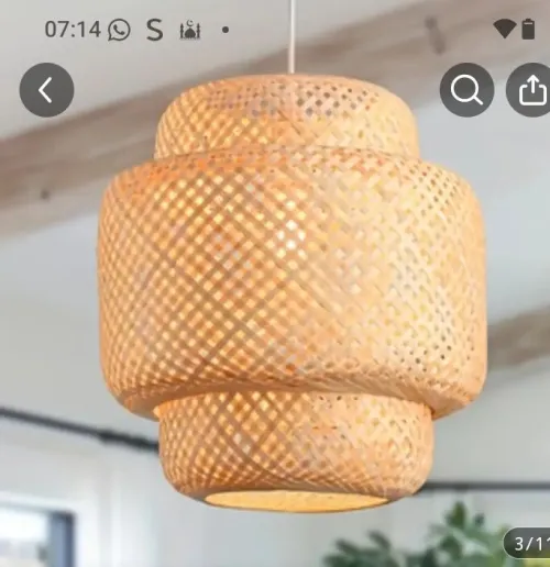 Lustre bambou