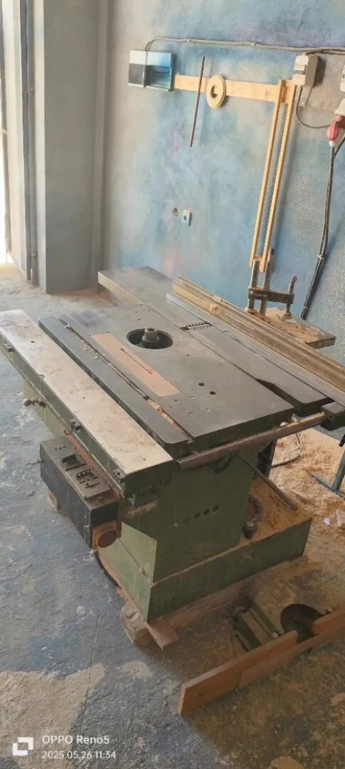 Machine 7 opération menuisier