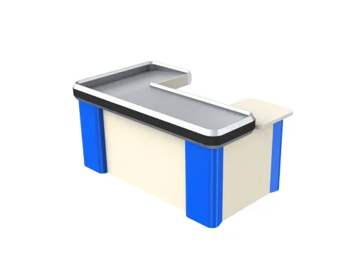 Table caisse/comptoir de magasin/