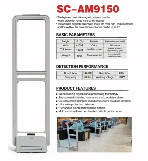 anti vol RF/AM/EM/RFID