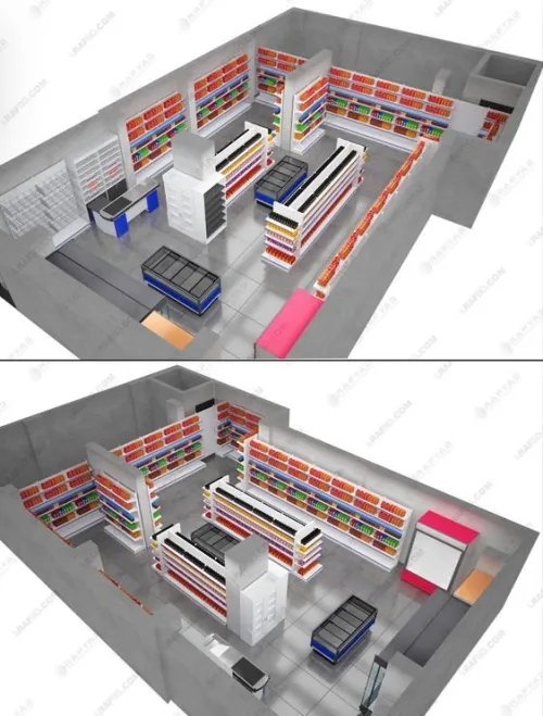 Équipement de supermarché et de magasin/تجهيزات المحلات و سوبر ماركت 
