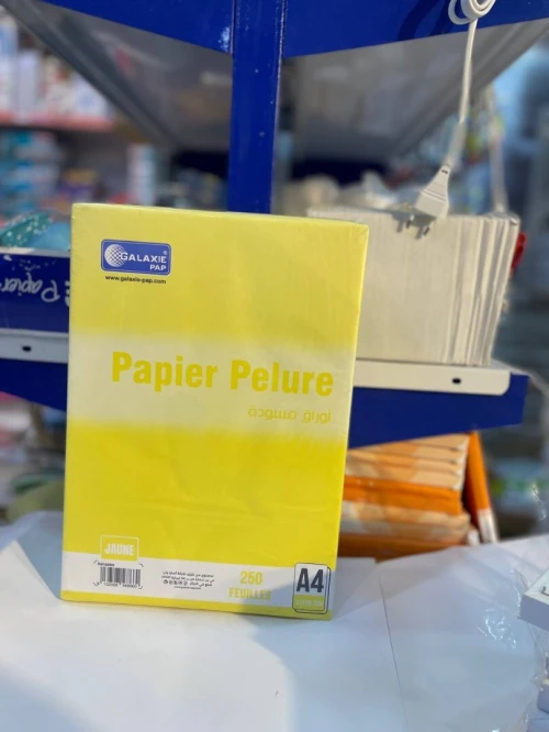 Papier Pelure Couleur A4  (Rame de 250 Feuilles)