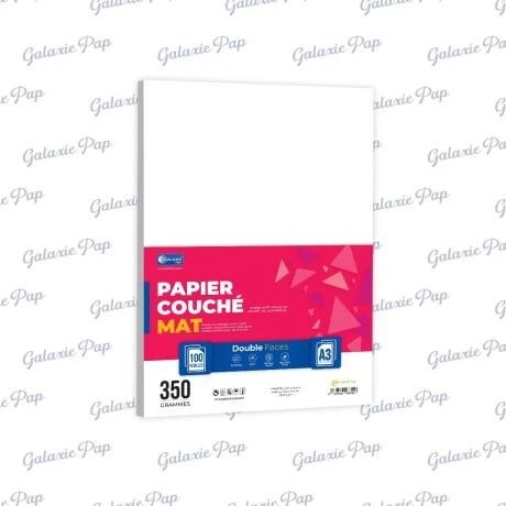 Papier-Couché A3 ET A4  (MAT/BRIL) 