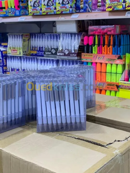 Stylo sérigraphie cour blanc