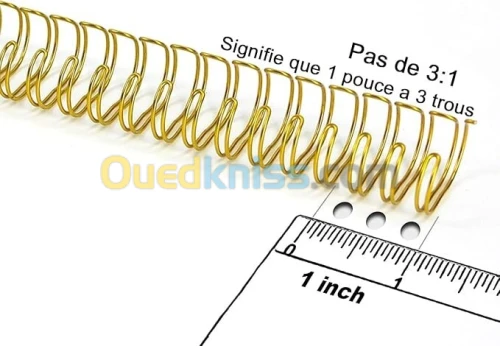 Spirale Métallique 3:1 et 2:1