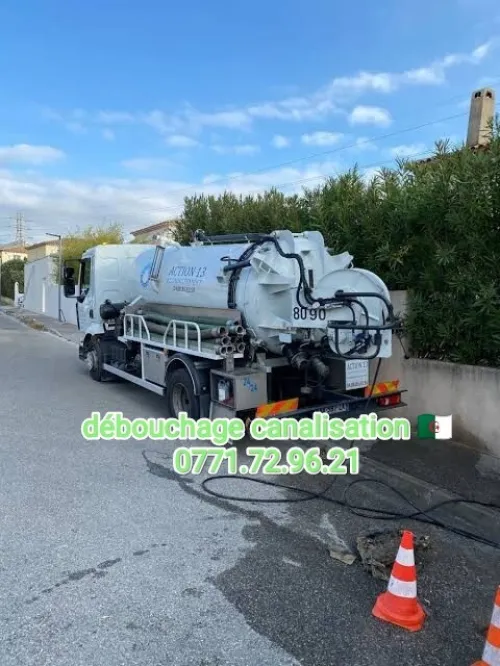 Camion débouchage canalisation vidange fosse Algérie 