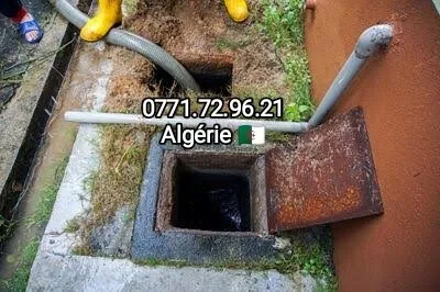 Camion vidange curage canalisation 