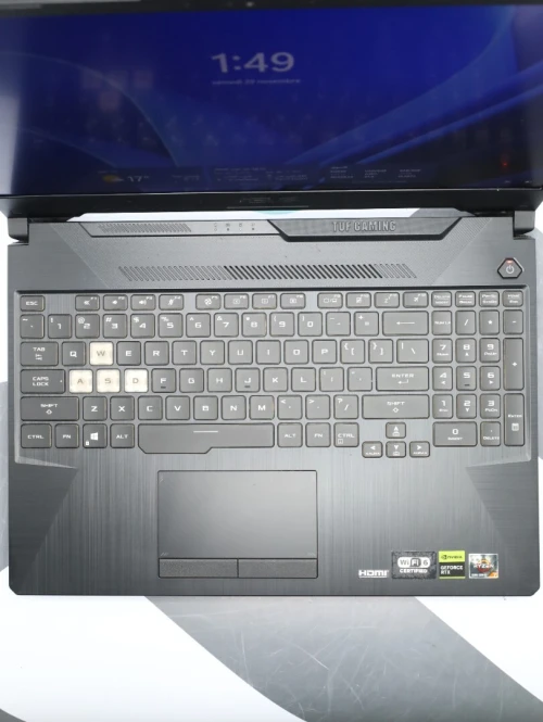 LAPTOP GAMING ASUS TUF F15 , RYZEN 7 5800H , 16GB 512GB SSD , RTX 3060 6GB , 15.6"
