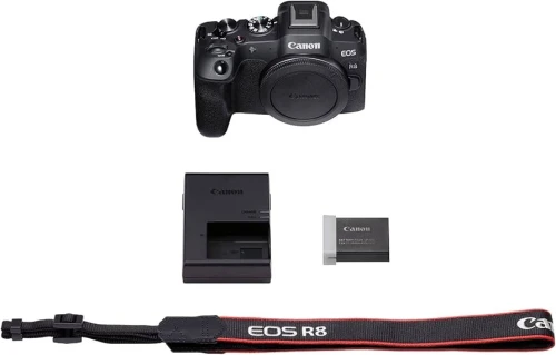 CAMERA CANON R8 AVEC OBJECTIF RF 24-105mm F4 -7.1 stm