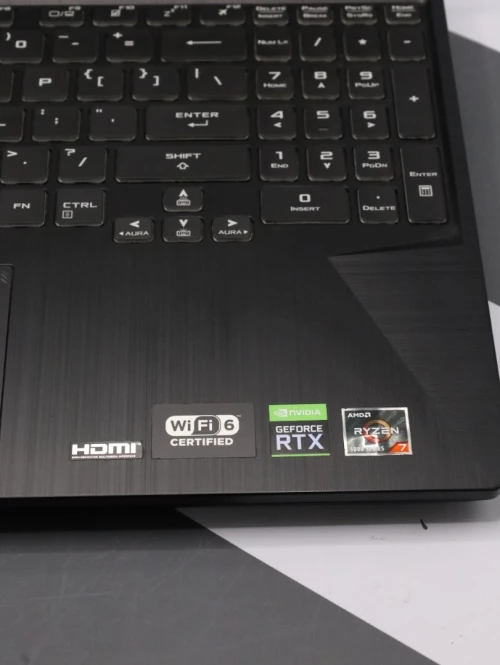 GAMING LAPTOP ASUS TUF F15, RYZEN 7 5800H, 16GB 512GB SSD, RTX 3060 6GB, 15.6
