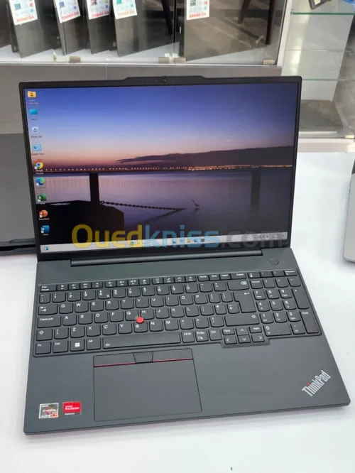 LAPTOP LENOVO THINKPAD E16 RYZEN 7 7730U 16GB RAM 512GB SSD ECRAN 16"FHD 