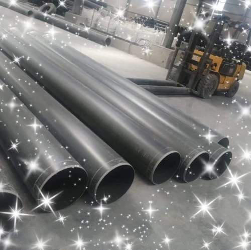 Fabrication de tube pehd et pvc et tampon