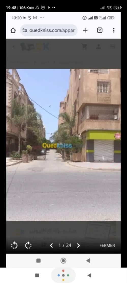 Cherche achat Appartement F5 Mostaganem Mostaganem