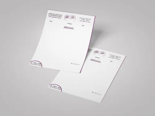 Ordonnance professionnel 