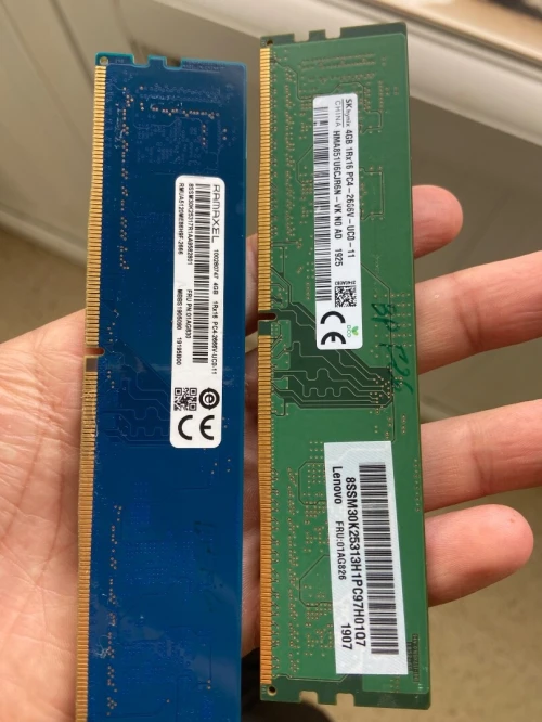 2x4gb RAM DDR4