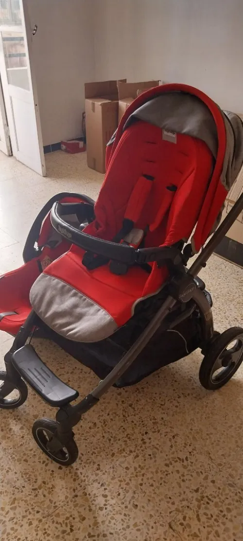 Trio poussette + landeau + siège auto