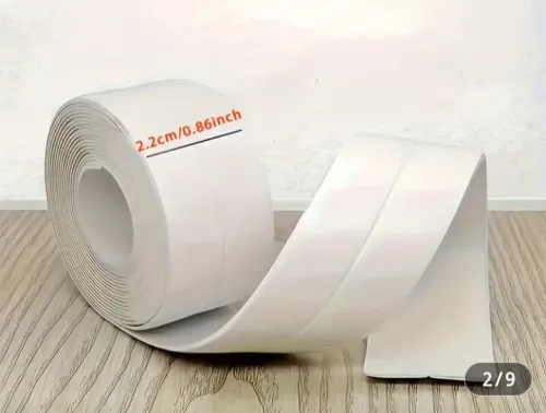 Bande d'étanchéité en silicone pour cuisine et salle de bain