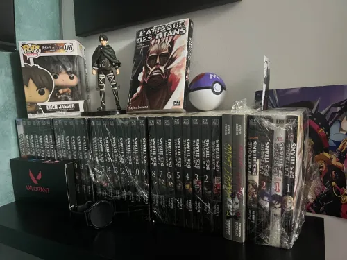 Manga - presque tous les tomes de l Attaque des titans