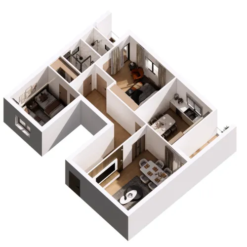 Vente Appartement F3 Blida Ouled yaich