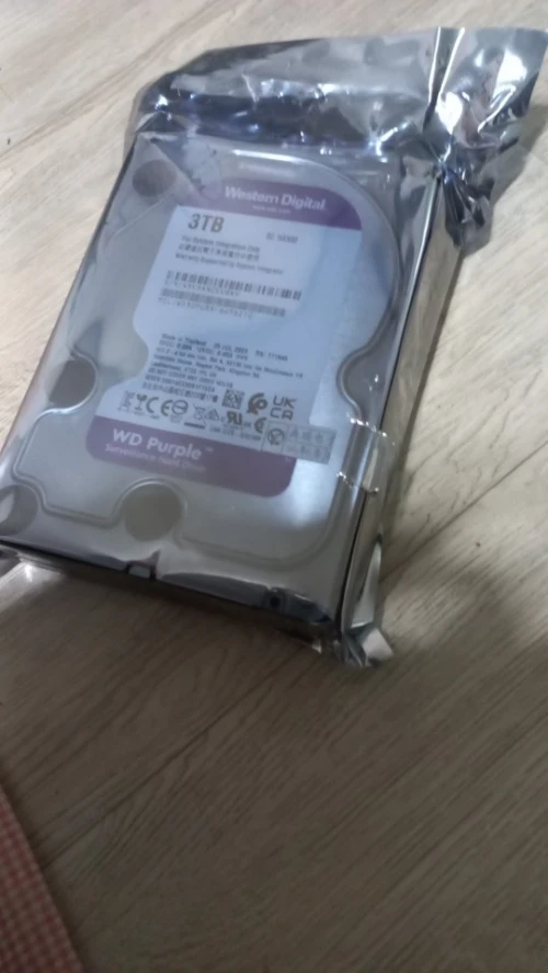 Disque dur Purple WD 3TB Surveillance 