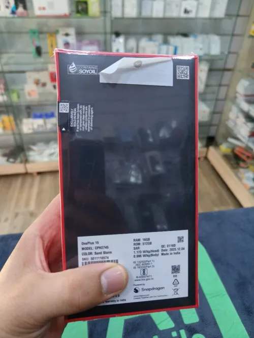  Oneplus 15 16GB 512GB version global CPH 2745