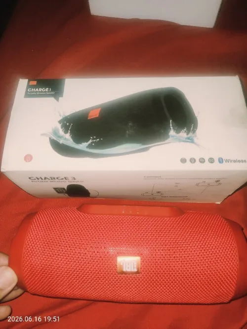 Baffe JBL chargé 3