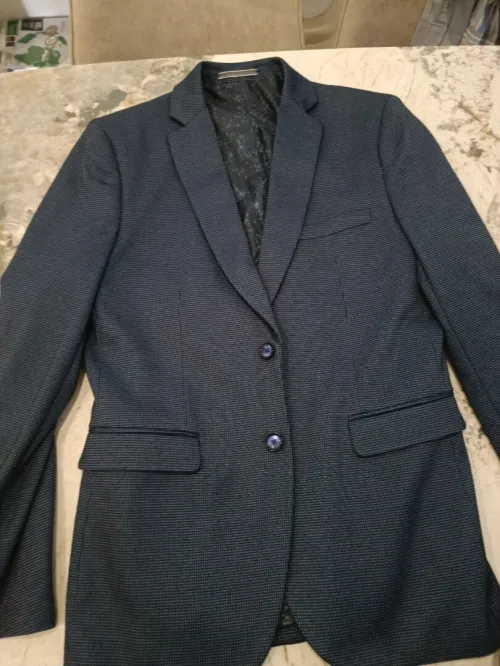 authentique veste blazer bleu foncé Hugo 