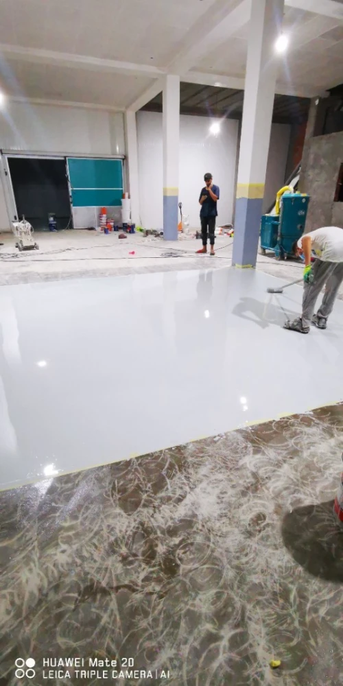 Revetment epoxy sol industriel 