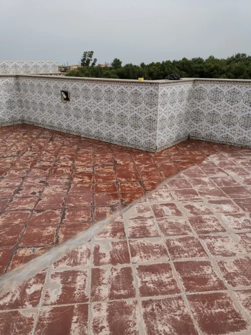 Revetment epoxy résine