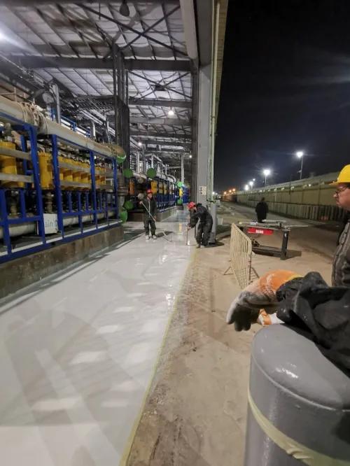 Revetment epoxy sol industriel 