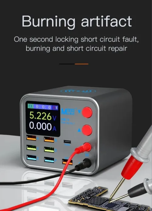 chargeur sans fil à 8 ports