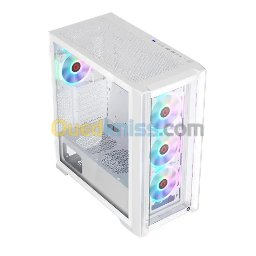 BOITIER GAMEON Vortex Arctic +4 FANS ARGB / WHITE 