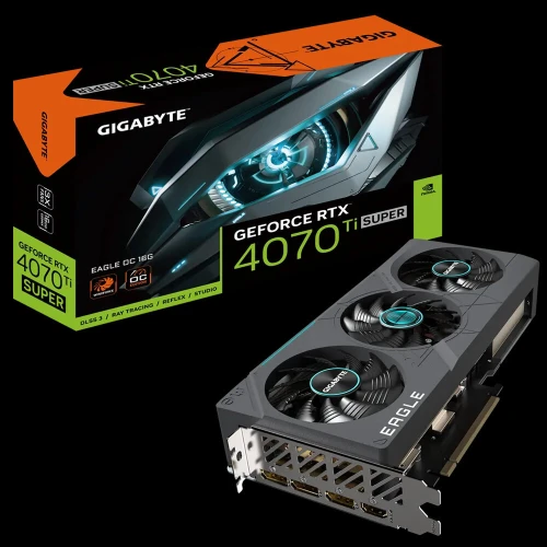 CARTE GRAPHIQUE GIGABYTE GeForce RTX 4070 Ti SUPER EAGLE OC 16 Go