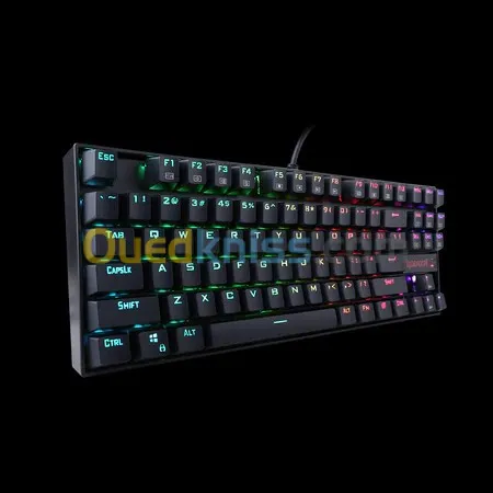 CLAVIER REDRAGON KUMARA K552RGB-1 RED SWITCH (black)