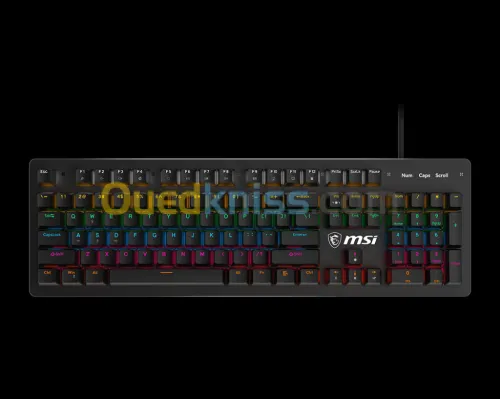 CLAVIER MSI FORGE GK300 - BLUE SWITCHES
