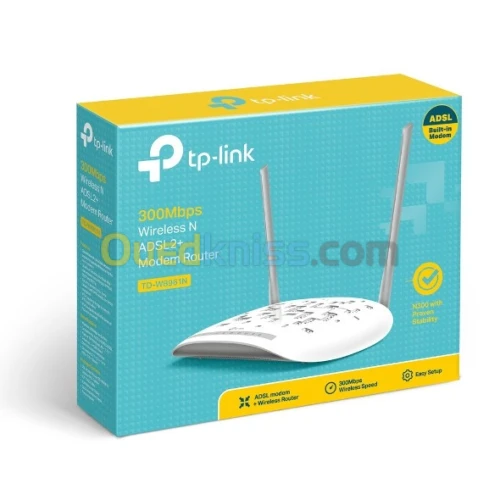 MODEM TD-W8961ND MODEM 4 PORT 300MBPS ADSL 2+ 