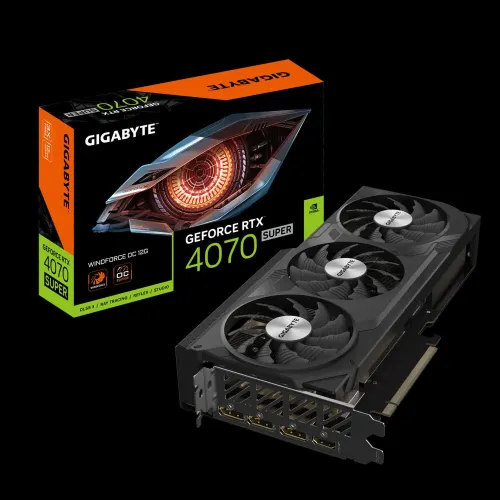 CARTE GRAPHIQUE GIGABYTE GeForce RTX 4070 SUPER WINDFORCE OC 12G