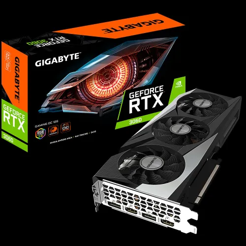 CARTE GRAPHIQUE GIGABYTE GeForce RTX 3060 GAMING OC 12G