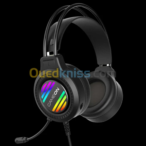 CASQUE GAMEON GOT100 Ravenstrike RGB / BLACK 