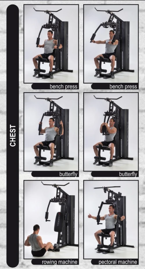 press musculation home gym ULTRA 200